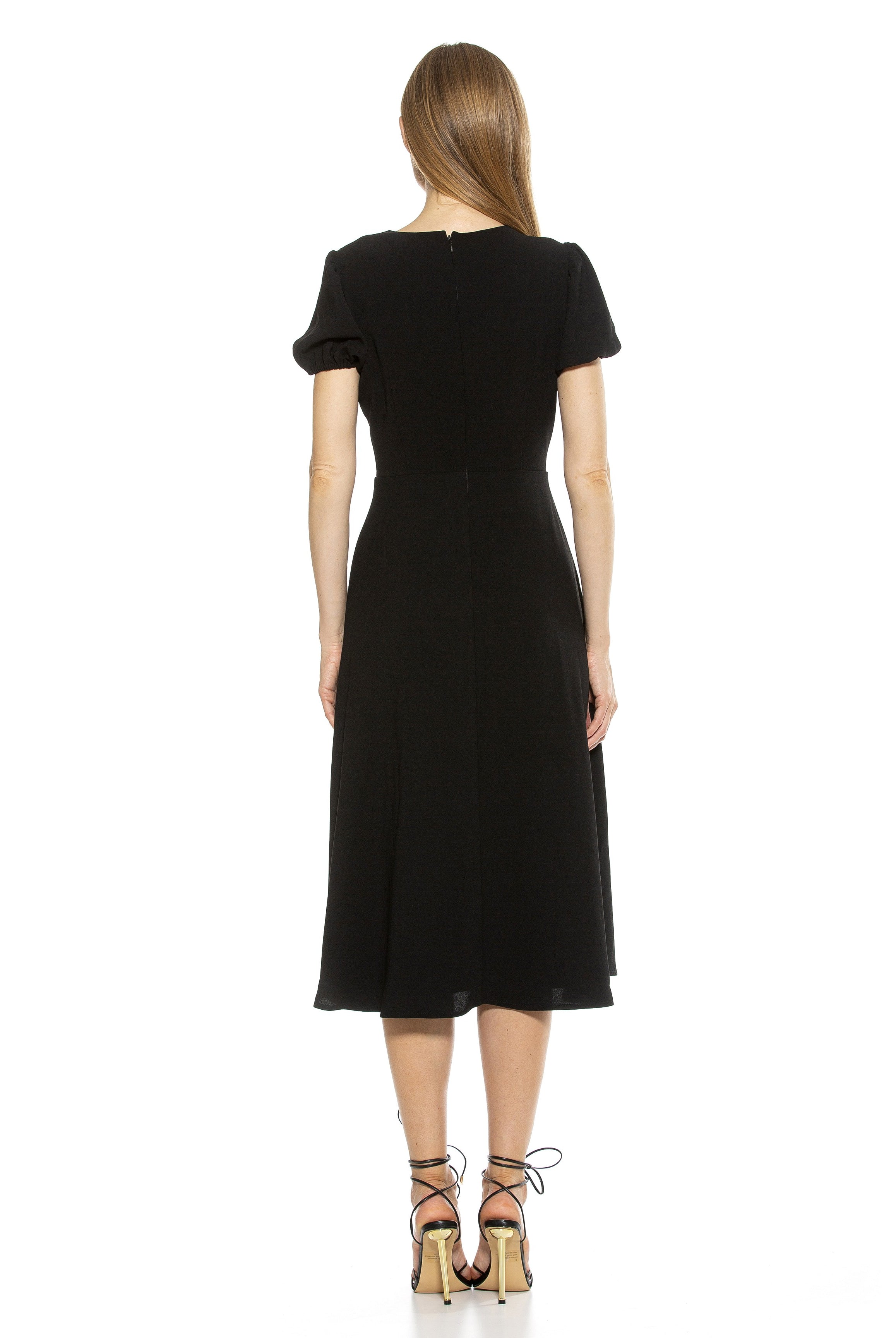 Gracie Sweetheart Print Dress - ALEXIA ADMOR