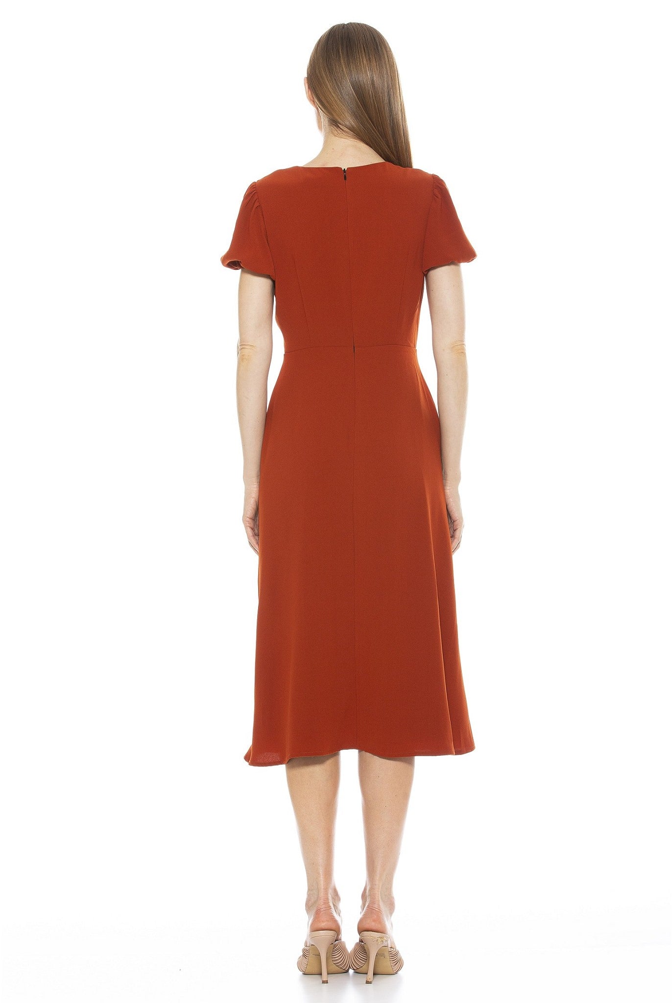 Gracie Sweetheart Print Dress - ALEXIA ADMOR