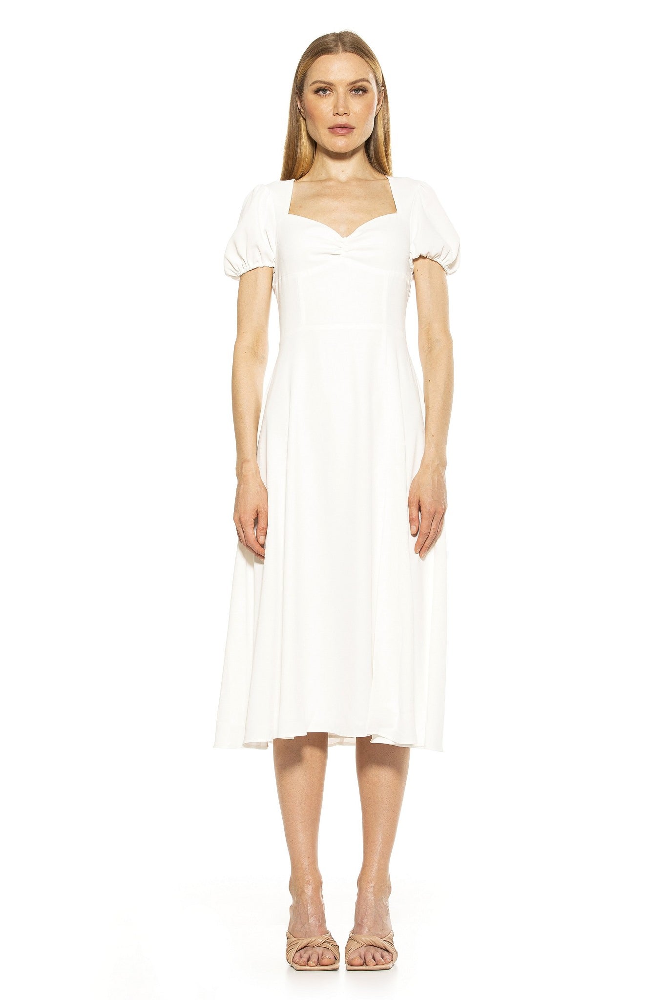 Gracie Sweetheart Print Dress - ALEXIA ADMOR