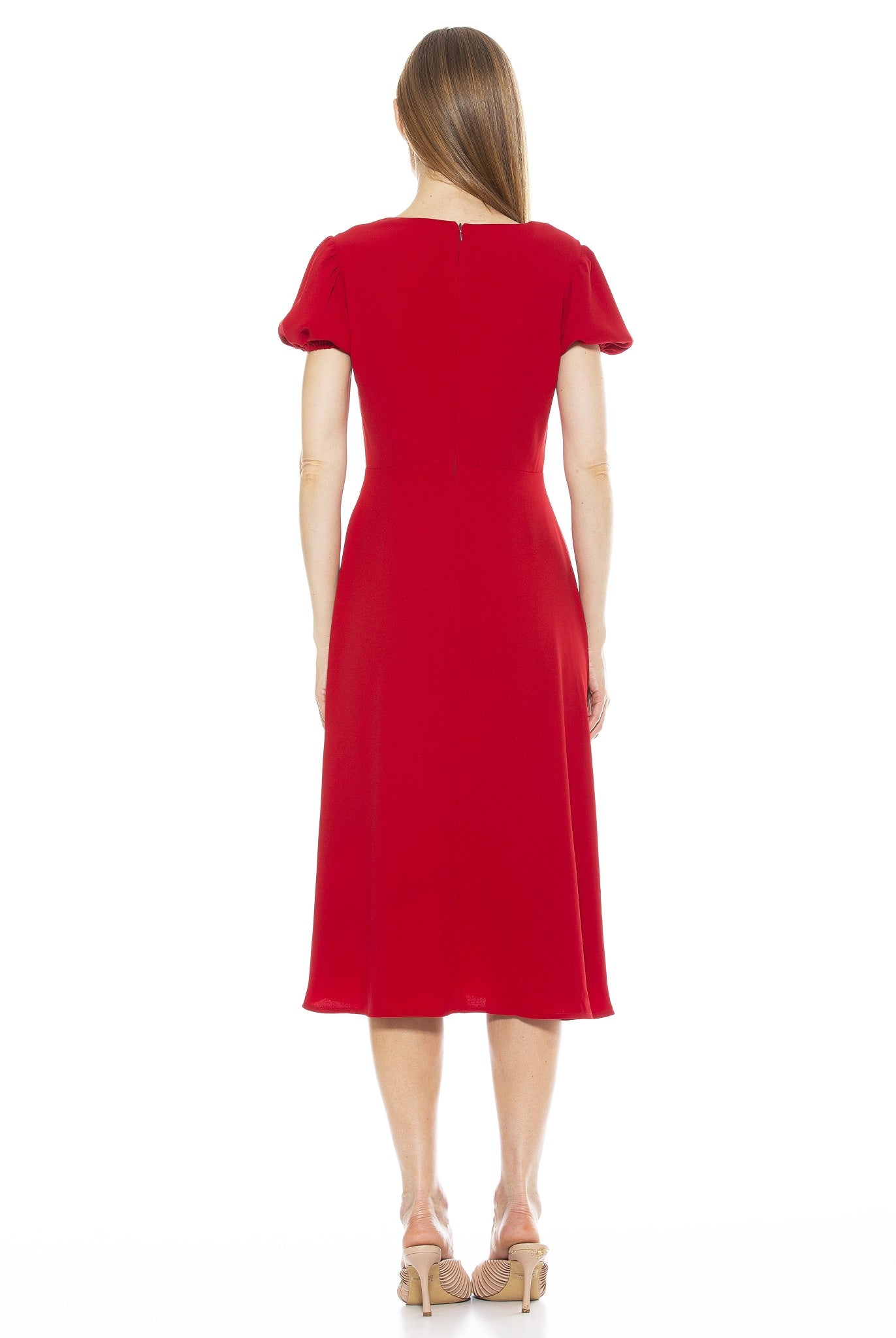 Gracie Sweetheart Print Dress - ALEXIA ADMOR