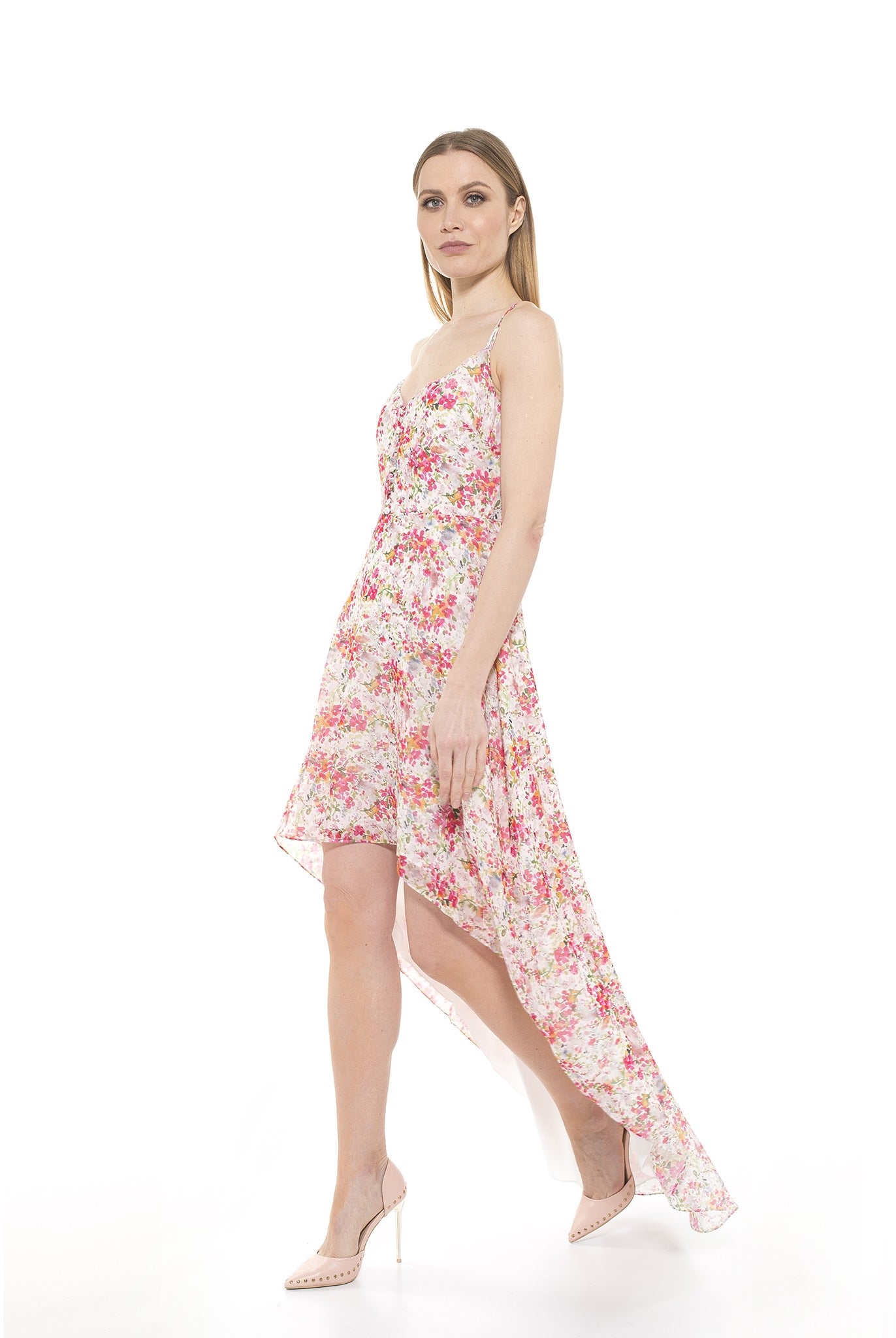 Bailey Sweetheart Hi Low Maxi Dress - ALEXIA ADMOR