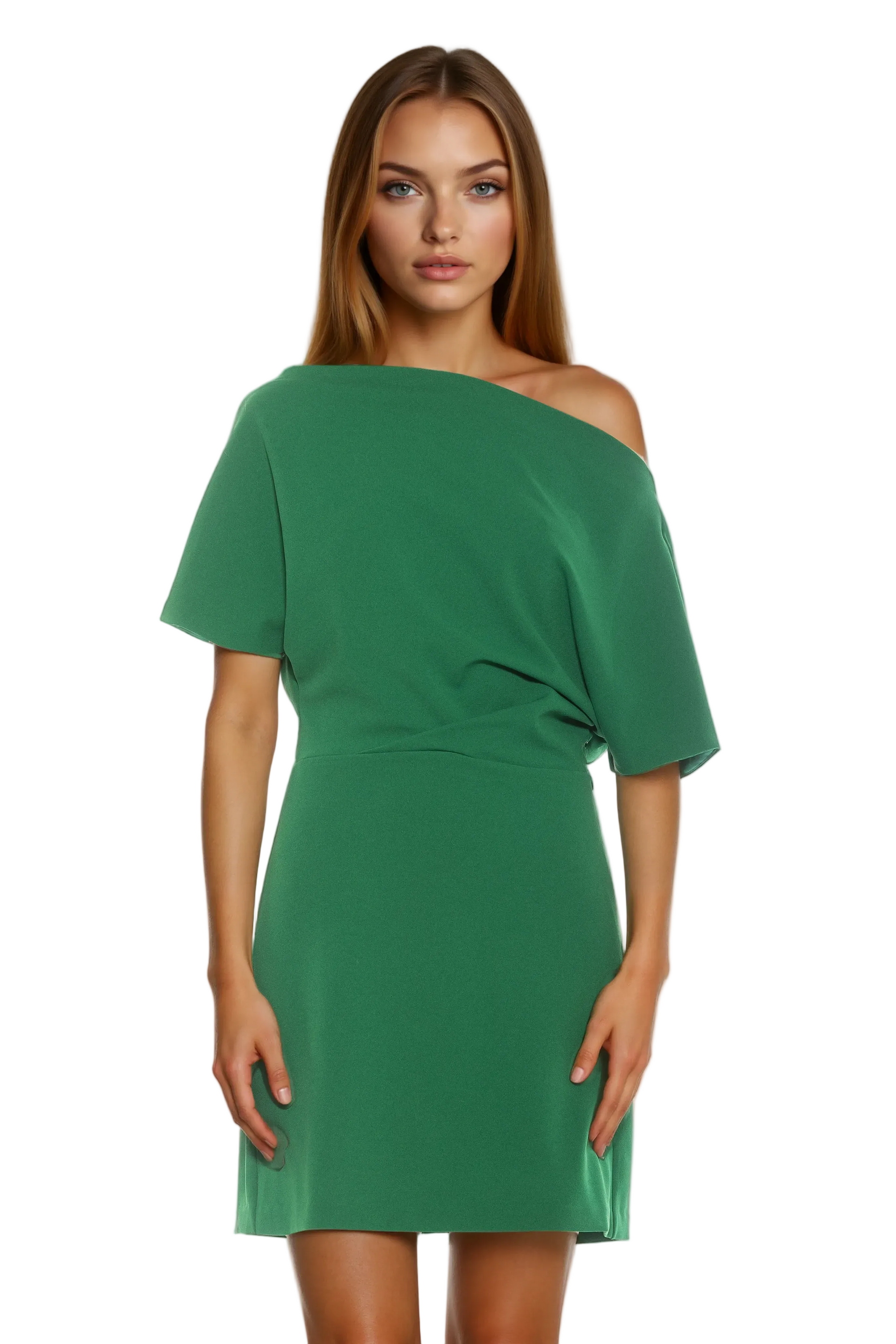 Alexia Admor Women's Suri Draped One Shoulder Mini Dress