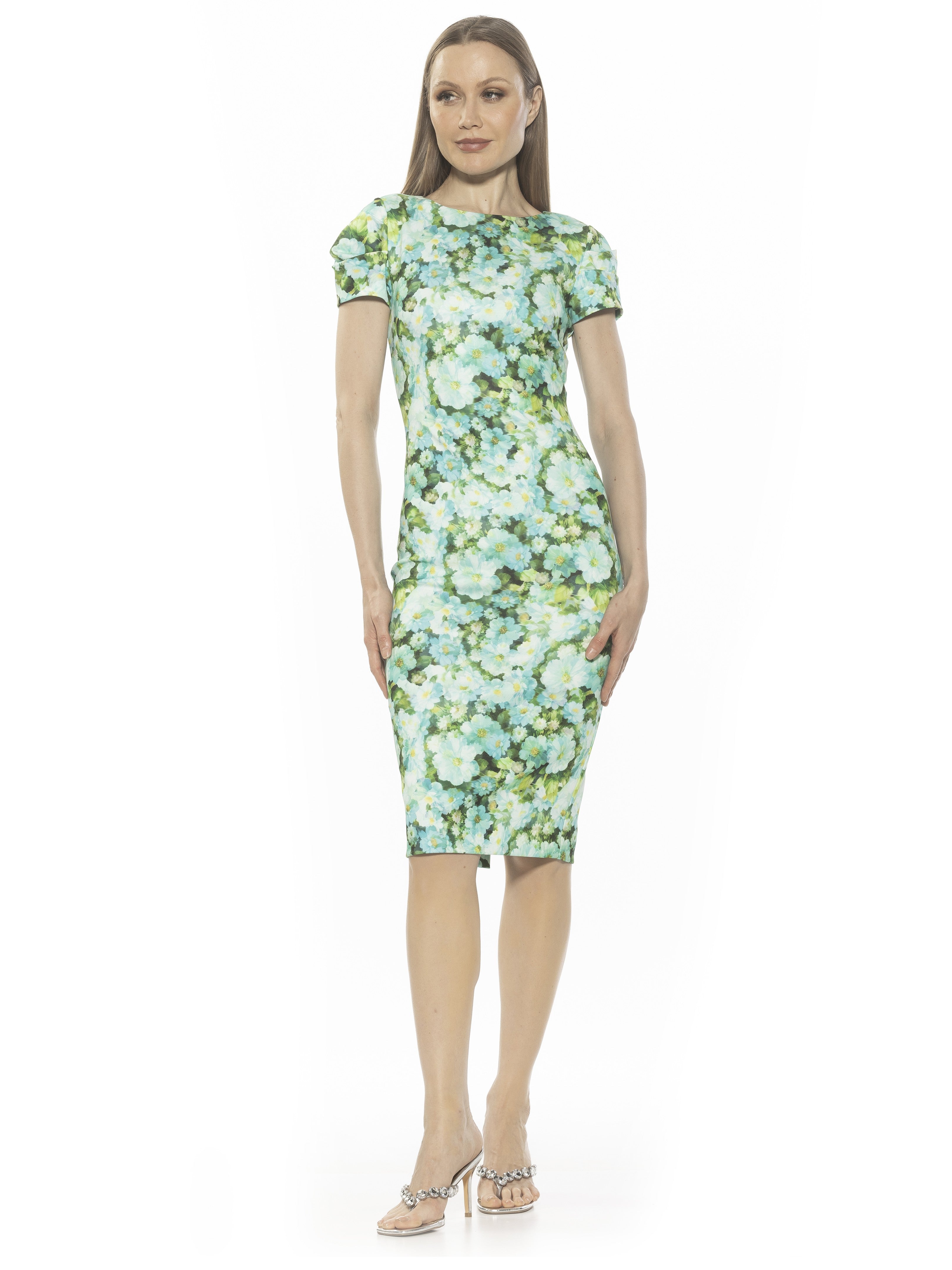 Alexia Admor Crysta Dress - Halogen Blue
