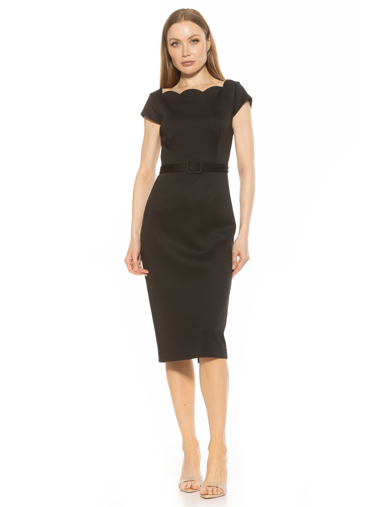 Lavinia Dress XL Black Midi Dress Lavinia Dress XL Black Midi Dress