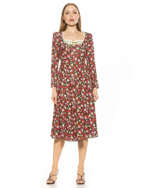Alexia Admor Zenaida A-Line Dress Alexia Admor Zenaida A-Line Dress