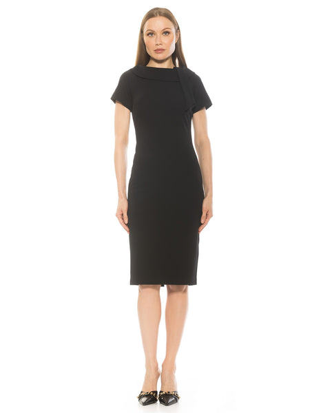 Alexia Admor Women's Wrene Sheath Dress, Black, XS