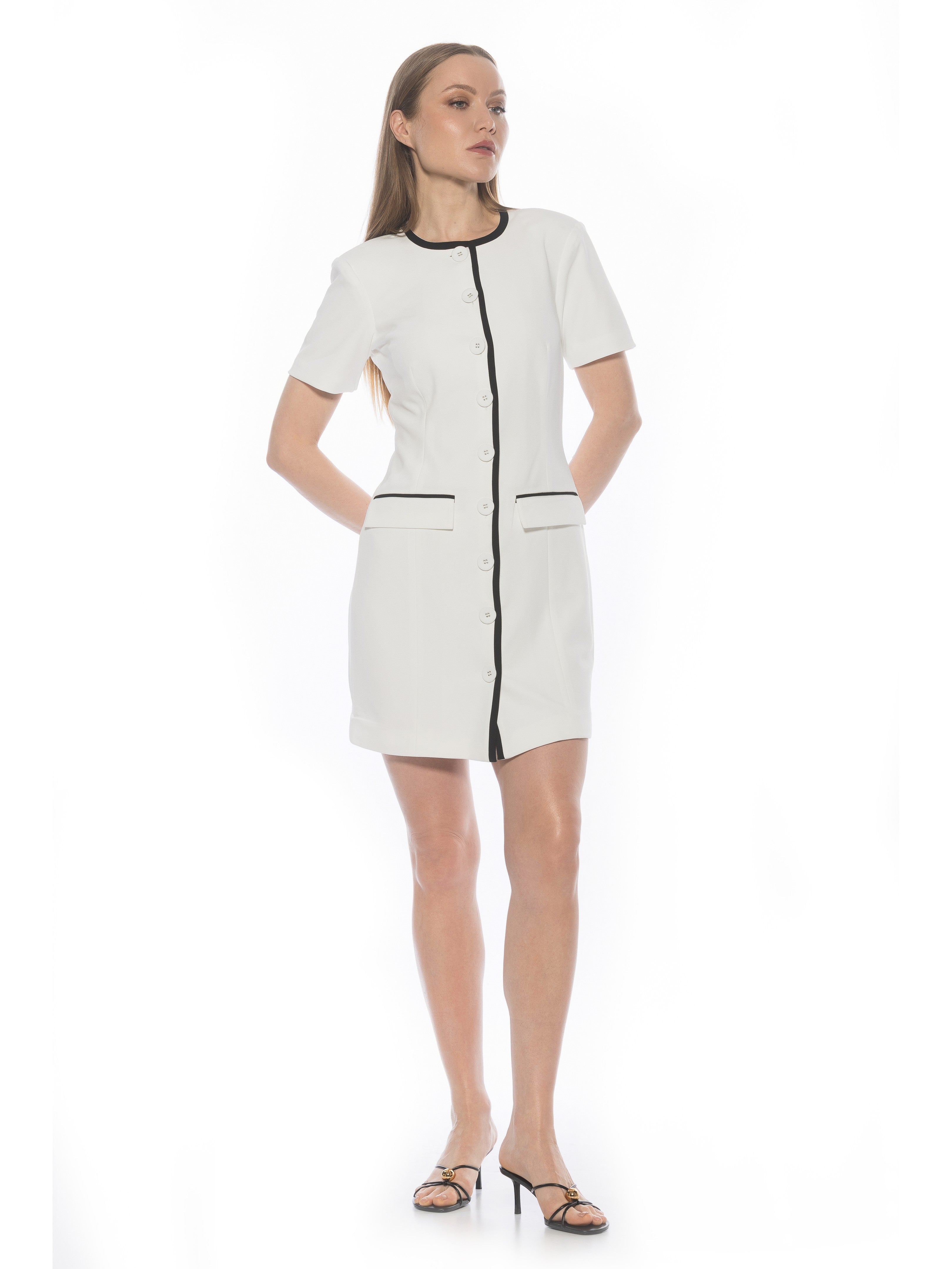 Elan Dress - Ivory / 8 Elan Dress - Ivory / 8