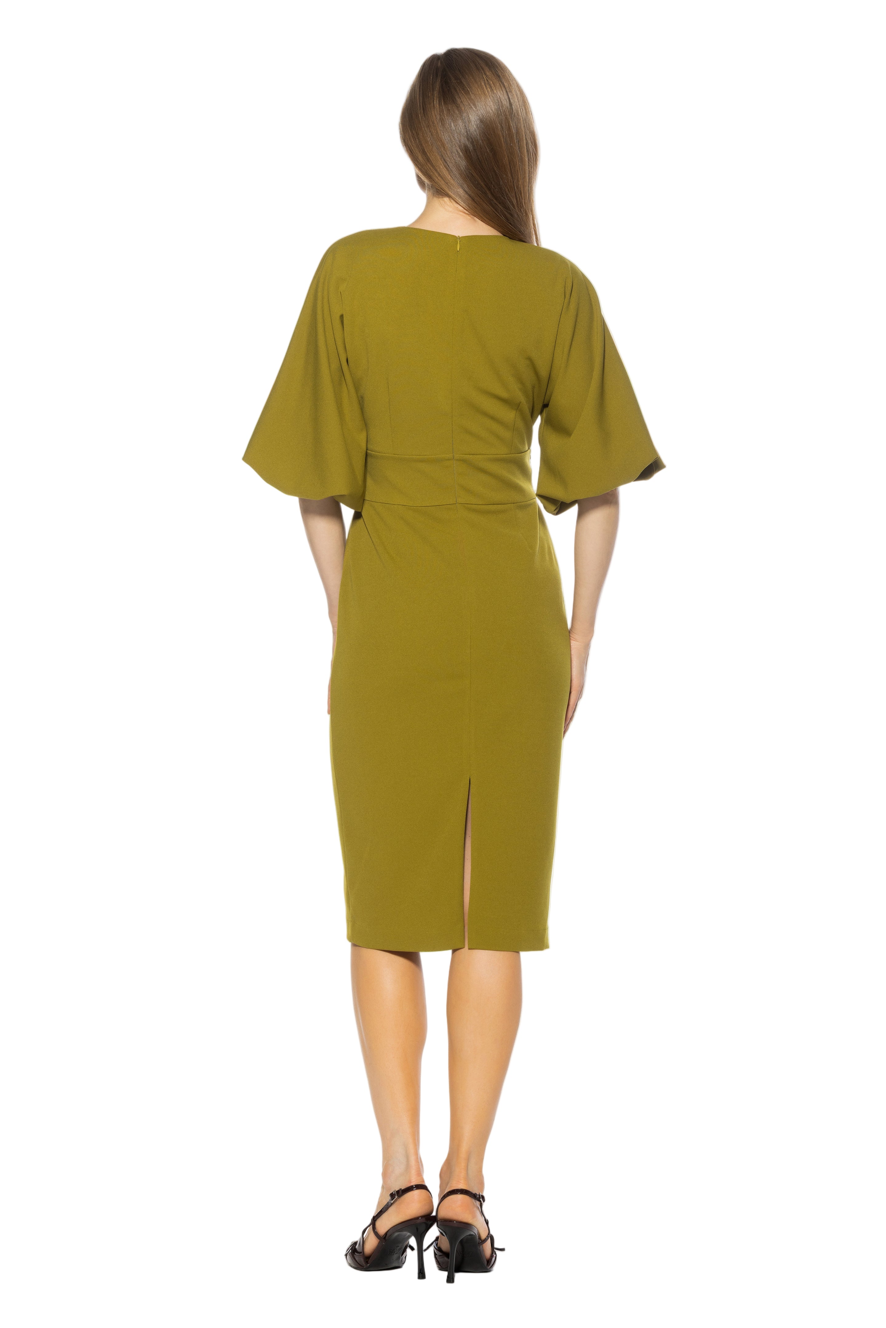 Auden Midi Dress Sage / XS