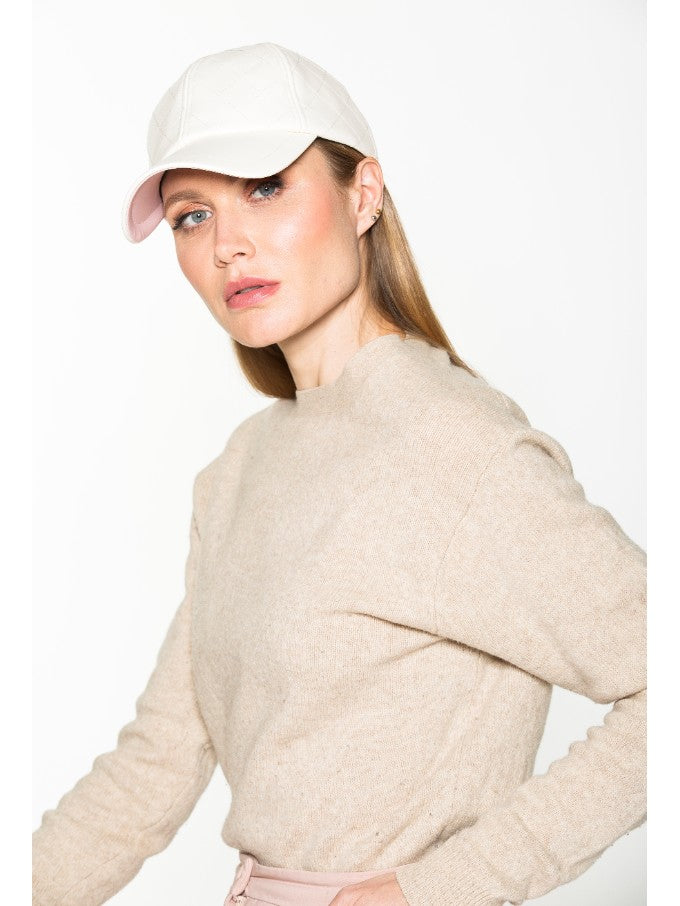 Samantha Pleather Baseball Hat – ALEXIA ADMOR display picture 1