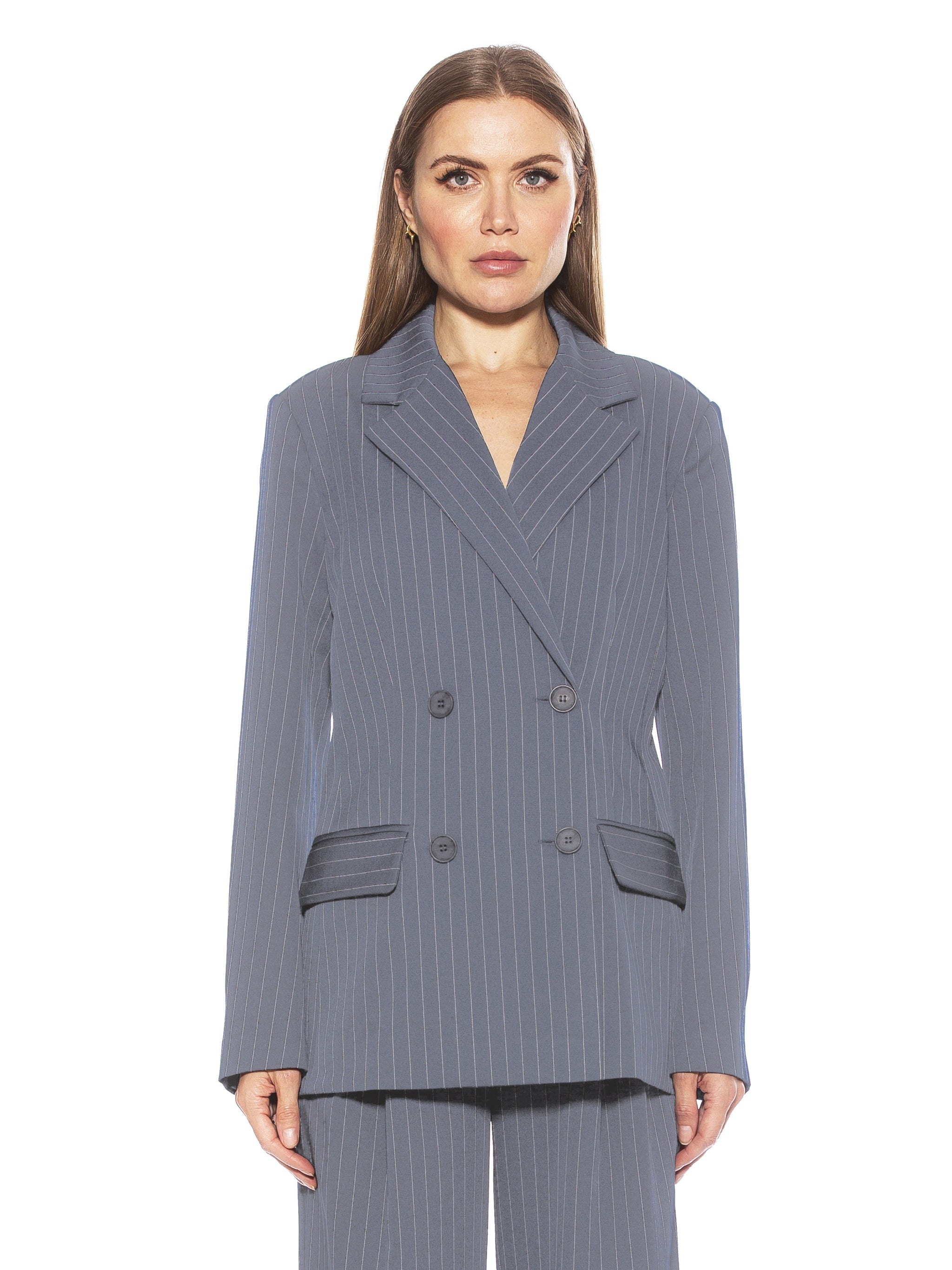 Indigo Blazer – ALEXIA ADMOR