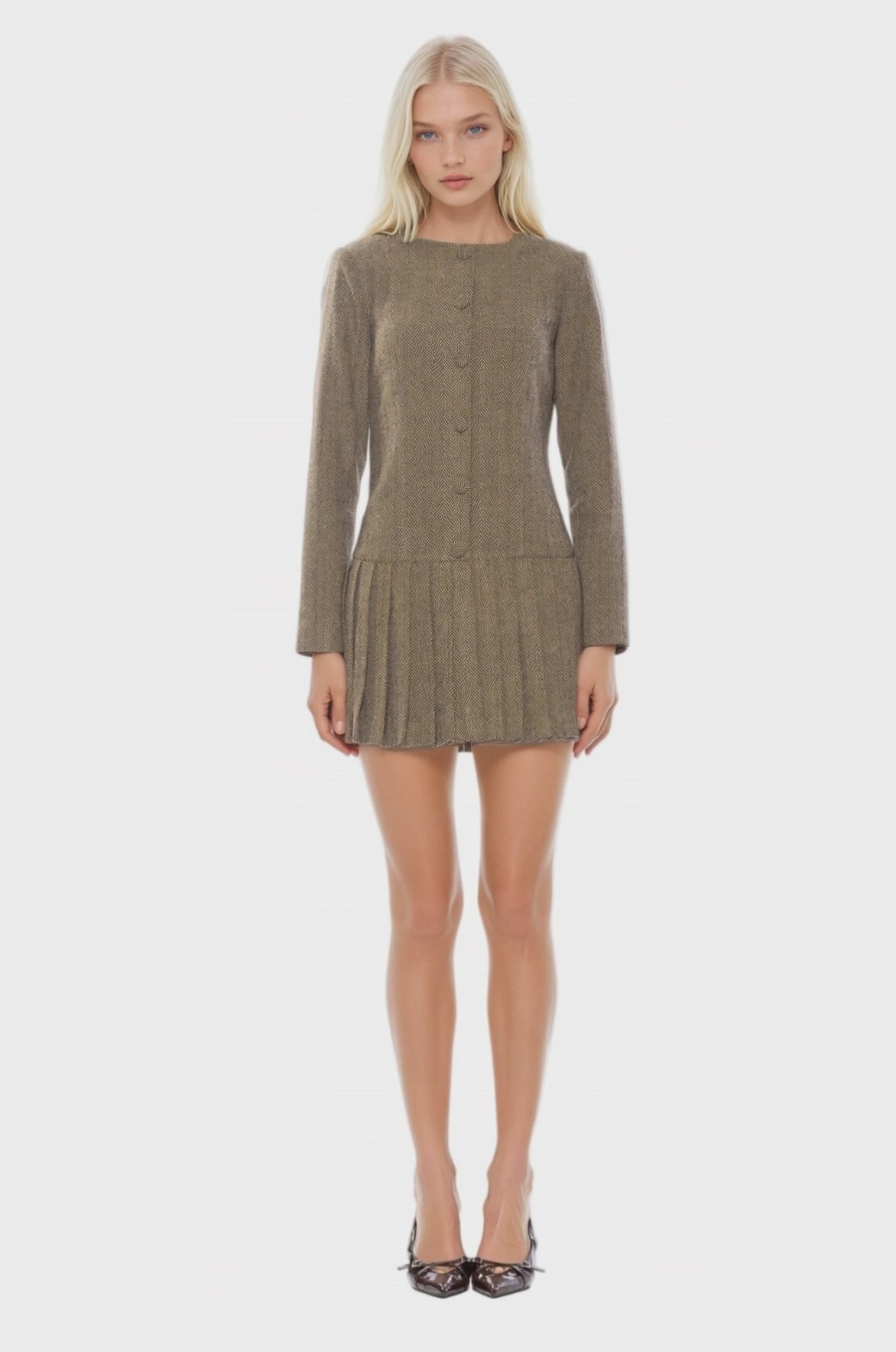 Ellis Tweed Dress – ALEXIA ADMOR