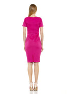 Scuba Midi Sheath Dress - ALEXIA ADMOR