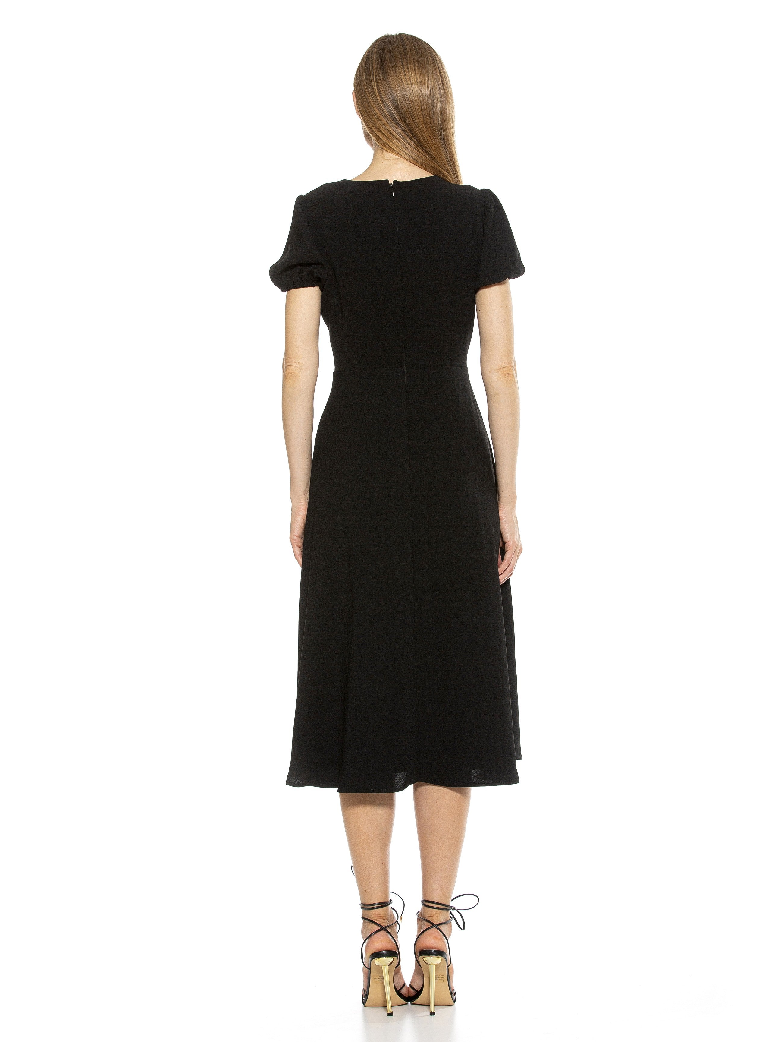 Gracie Sweetheart Print Dress - ALEXIA ADMOR