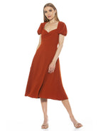 Gracie Sweetheart Print Dress - ALEXIA ADMOR