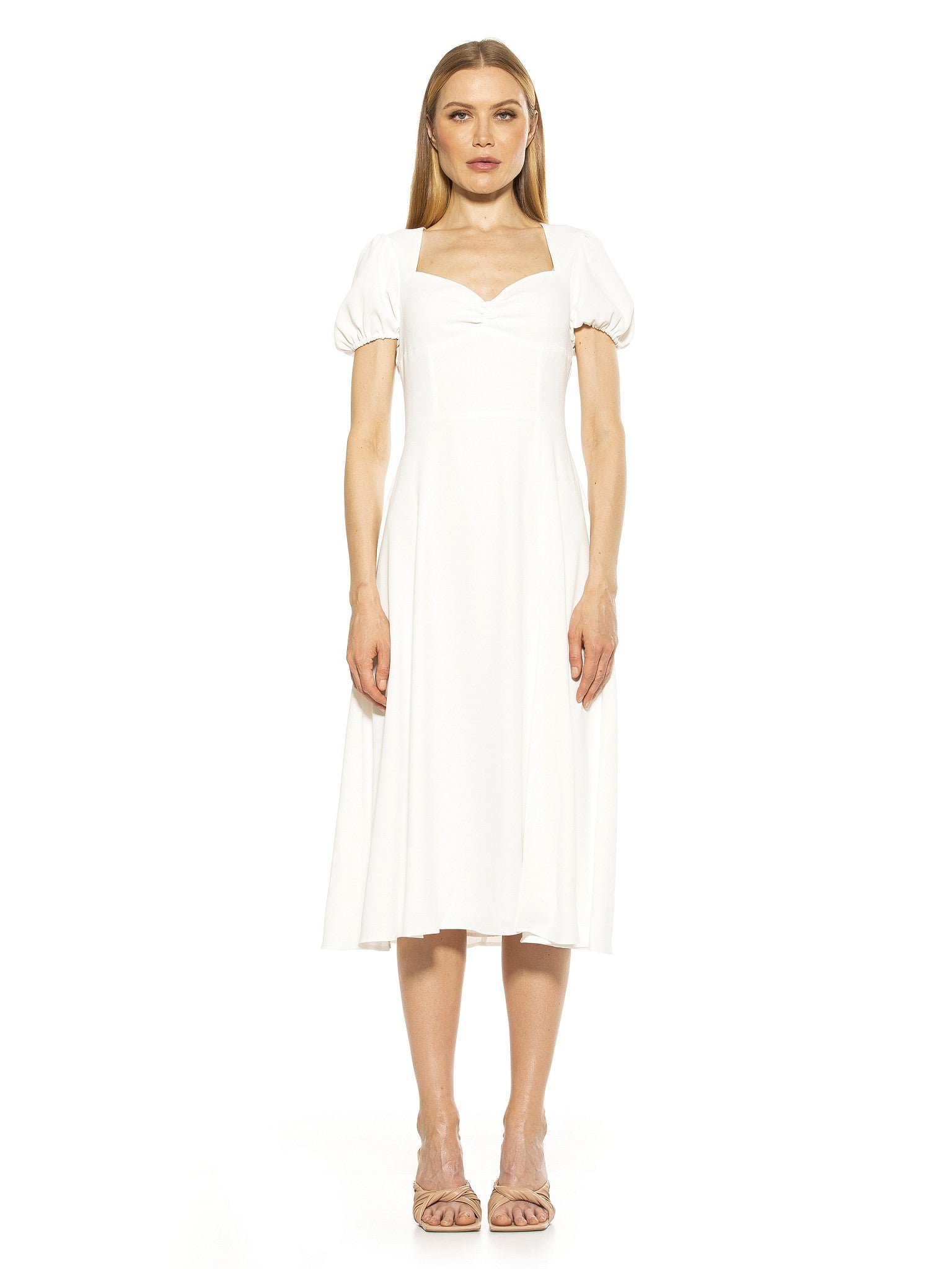 Gracie Sweetheart Print Dress - ALEXIA ADMOR