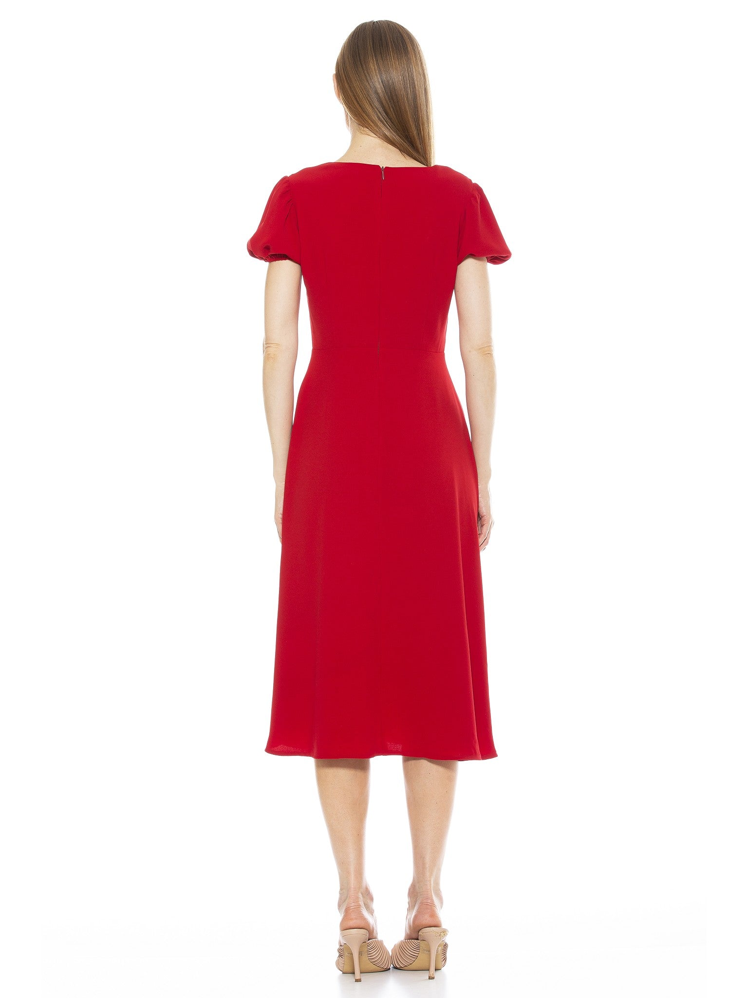 Gracie Sweetheart Print Dress - ALEXIA ADMOR