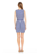 SELENA SURPLICE V NECK RUCHED DRESS - ALEXIA ADMOR