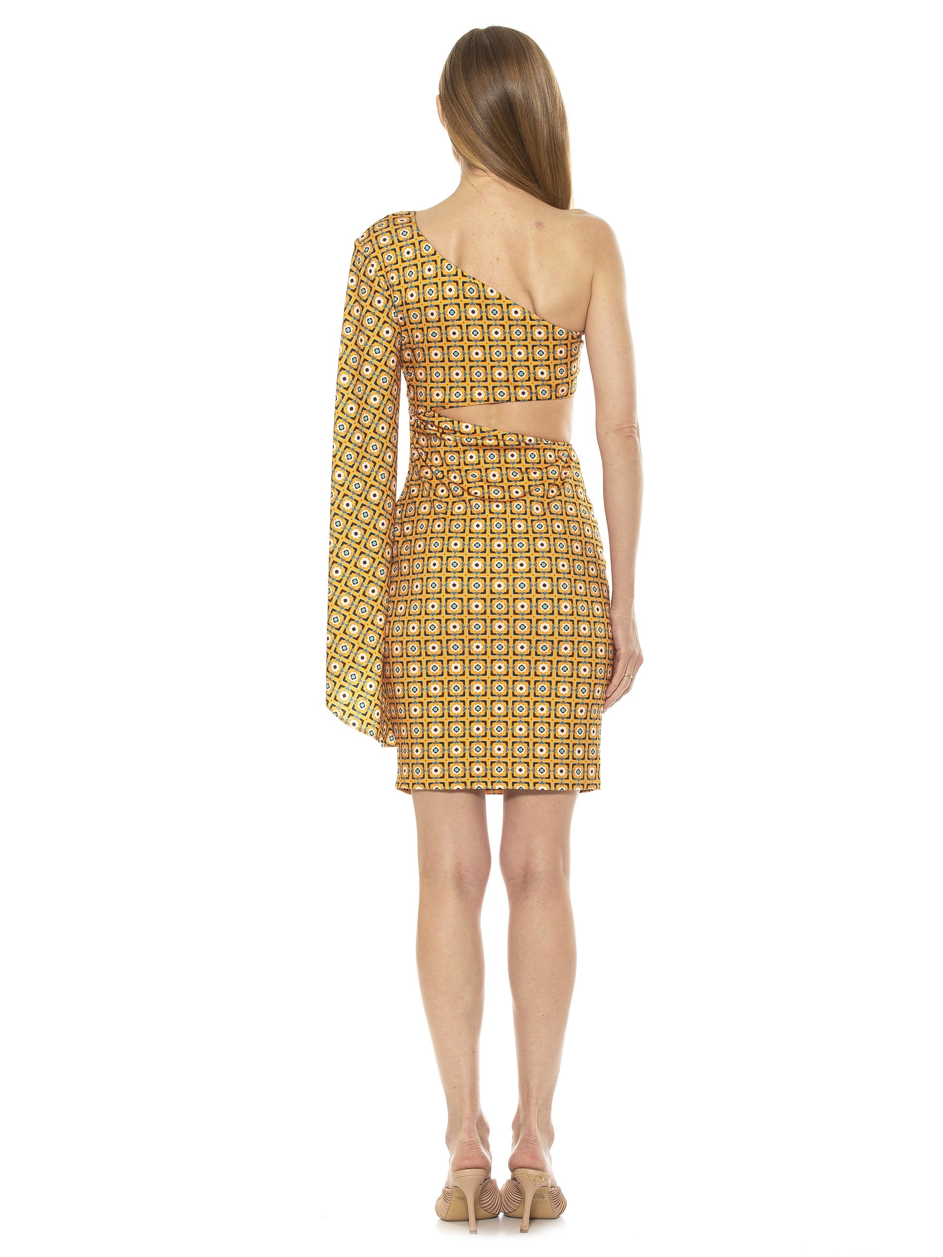 REESE ONE SHOULDER CUTOUT DRESS - ALEXIA ADMOR