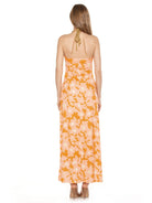 SELENA SCOOP NECK MAXI DRESS WITH ROPE TIE - ALEXIA ADMOR