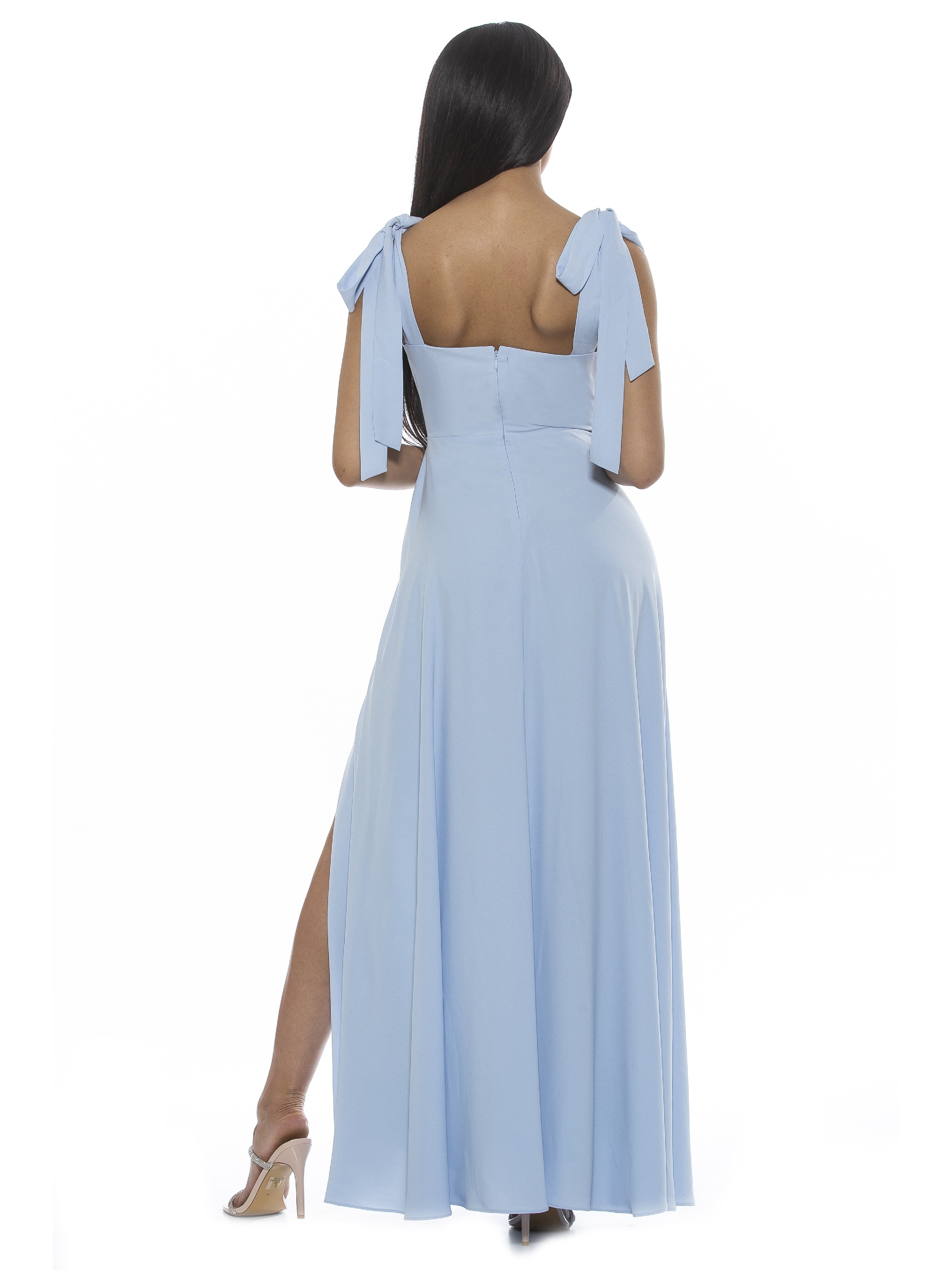 Alexia Admor Women's Arya Sweetheart Maxi Dress, Blue, 6