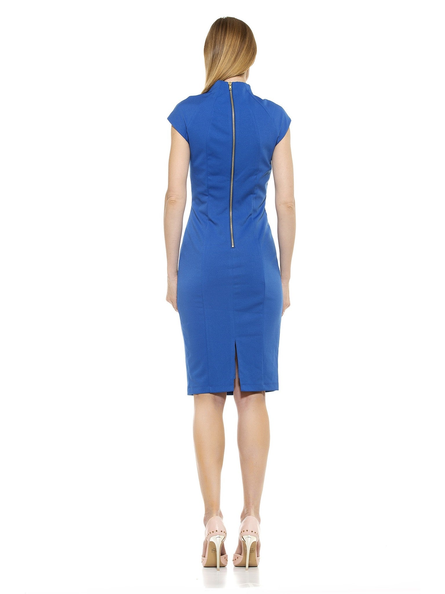 Katrina Military Midi Dress - ALEXIA ADMOR