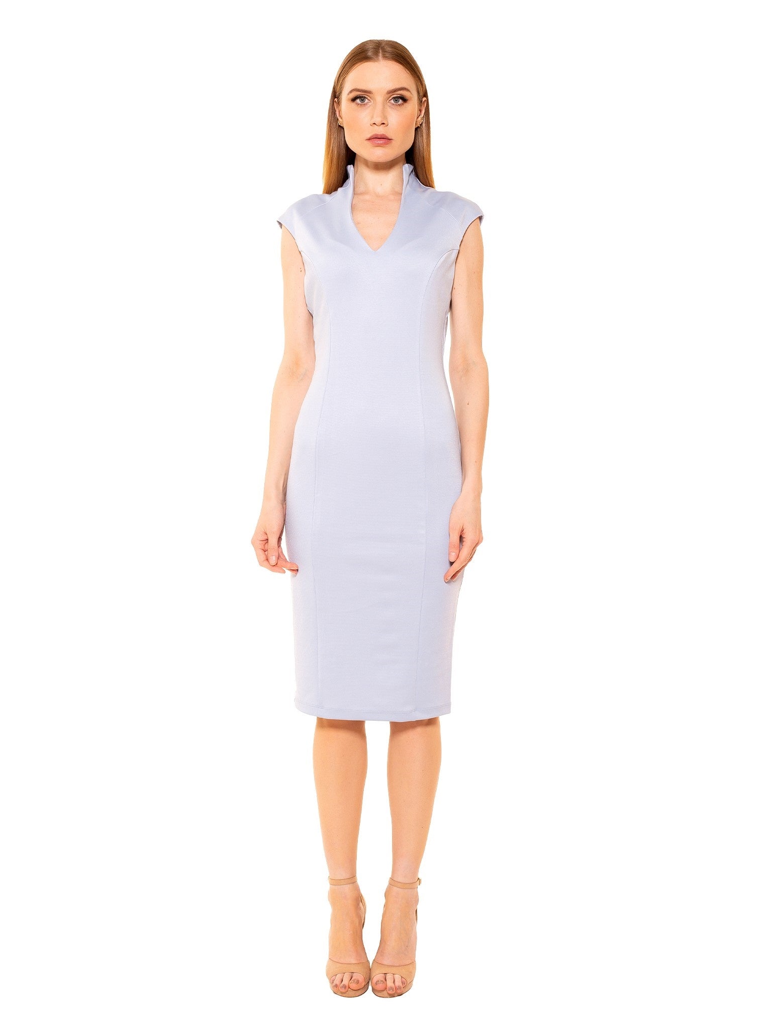 Katrina Military Midi Dress - ALEXIA ADMOR