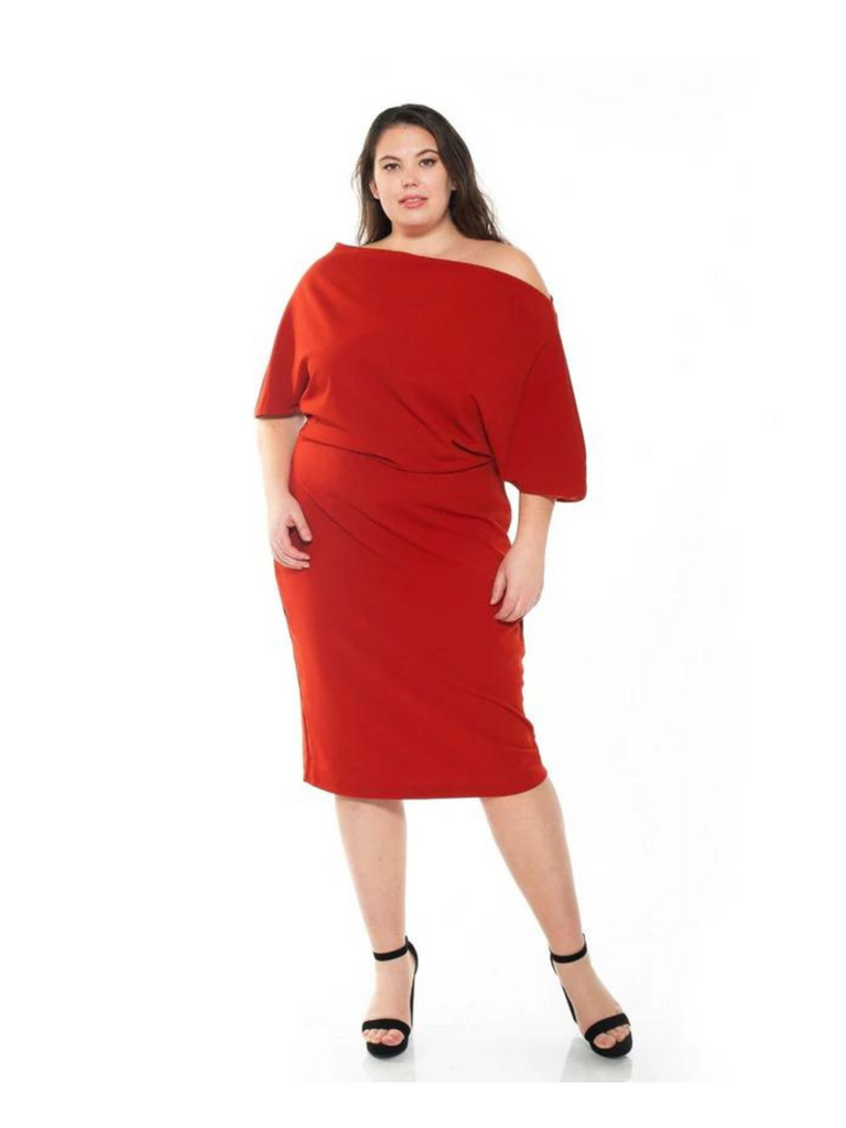 Olivia Dress - Plus Size - ALEXIA ADMOR